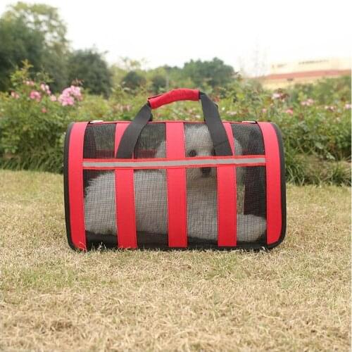 New Dog Carrier Bags Portable Cats Dogs Backpack Breathable Cat Carrier Bag Transport Carrying For Cats Small Dog Pet Supplies