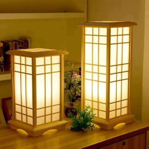 Novelty Lamps,Odern Japanese, Led Lamp Floor Bedroom Standing Lamps for Living Room Lamp E27,White Light,Large