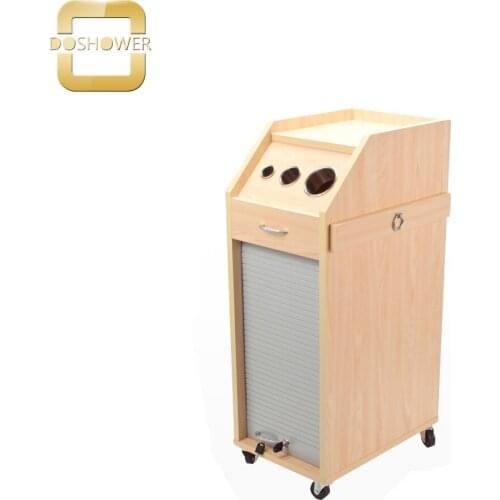 Doshower salon furniture of equipment with trolleys for barber chairs
