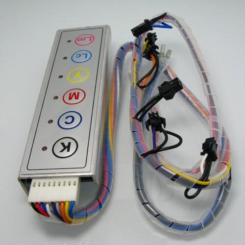 ALLWIN printer eco solvent printhead 6-way ink pressure system