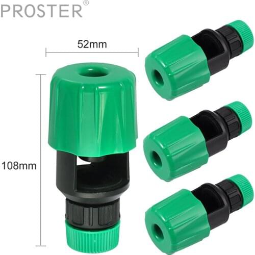 Proster 4PCS Kitchen Garden Hose Pipe Connector Adapter Mixer Tap Hose Pipe Watering Connectors Green High Quality TPR & ABS