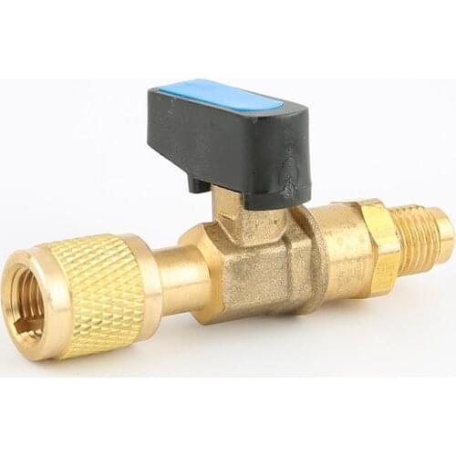 Air Conditioning Liquid And Refrigerant Ball Valve R410R22 Fluoride Ball Valve Suppress Fluoride Control Valve Safety Valve