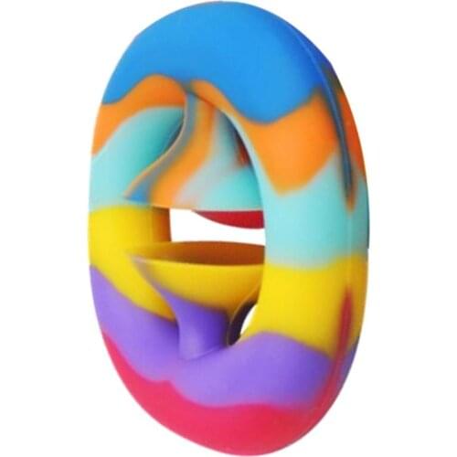 Silicone Fidget Toy Snap Hand Grab Antistress Toys Autism Special Needs Stress Relief Calming Simple Dimple Fidget Sensory Toys