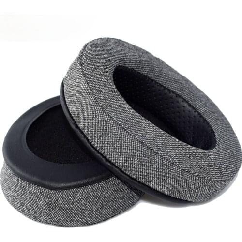 Replacement Ear Cups Memory Foam Earpads Velour For Brainwavz HM5 Large Over Ear Headphone AKG HifiMan ATH Philips Sony
