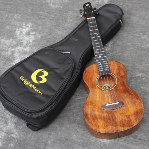 Bright moon BM-2 solid top ukulele, concert and tenor ukuleles