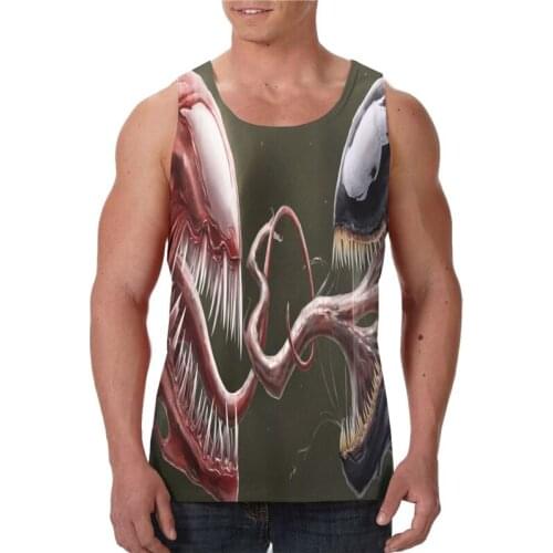 Hot Sale Summer Bodybuilding 3D Printed Famous Movie Men Vest Compression Shirts Male Singlet Tops&Tees Fitness Bodybuilding