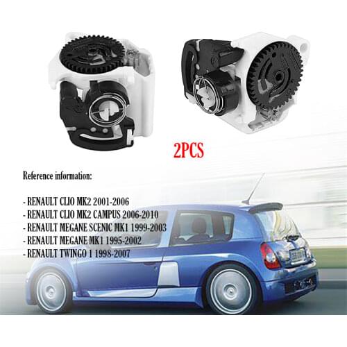 2pcsFOR RENAULT CLIO 2 MEGANE SCENIC TRUNK C2pcs ENTRAL LOCK MOTOR 7700435694 8200102583 7700427088 8200060917 7701473742 N05013