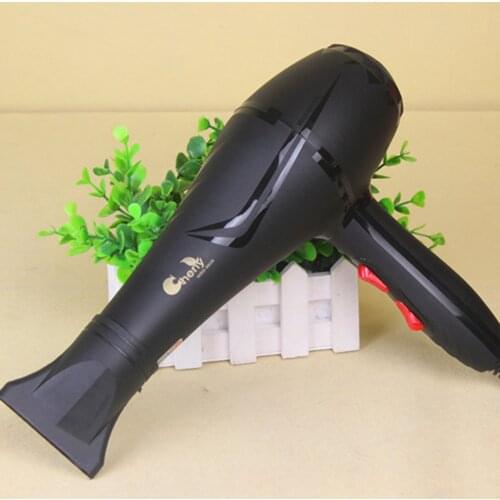 2500W High Quality Hair Dryer High-power Professional Hair Blow Dryer Black Heat Speed Blower Dry Watt Hair Care
