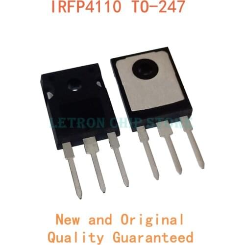 5PCS IRFP4110 TO-247 IRFP4110PBF TO247 180A 100V TO247AC Tube MOSFET new and original IC Chipset