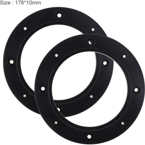 Car Horn pad 6 Inch Car Speaker Pad Horn Pad Waterproof Quake Proof Plastic Rubber Gasket for Car Automobiles Vehicles