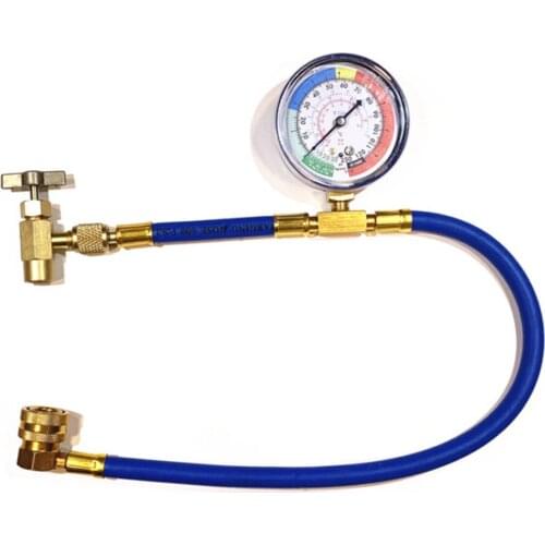 Auto Air Conditioning Refrigerant Measure The Suite R134A Auto Hose Air Gauge Car Accessories