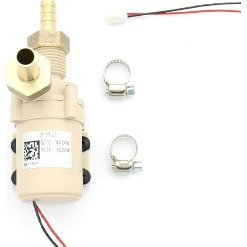 Hugwit Water Heater Circulating Booster Pump DC24V Brushless Water Pump 6M Silent High Temperature Solar Electric Gas