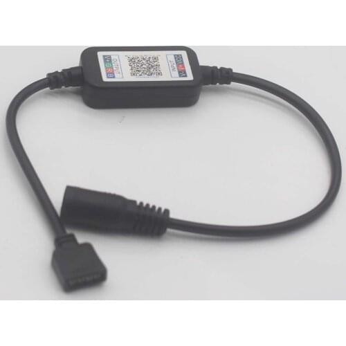 1-5pcs DC 5V-24V Bluetooth-compatible LED Light Controller Mini Wireless Dimmer 3 Channel RGB Led Controller For LED Strip Light