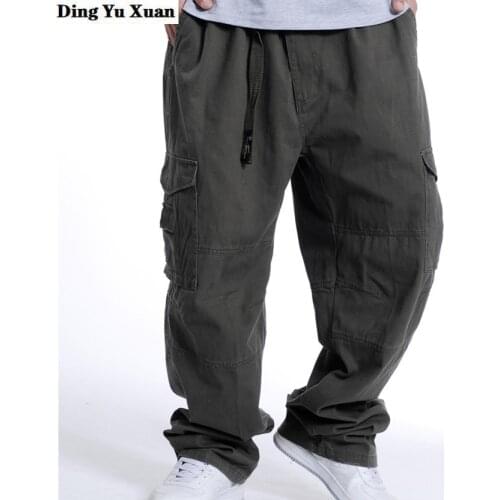 Ding Yu Xuan Men's Loose Pants