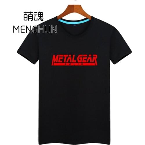 Hot console game METAL GEAR SOLID t shirt BIG BOSS concept gamer colorful tee shirt ac189