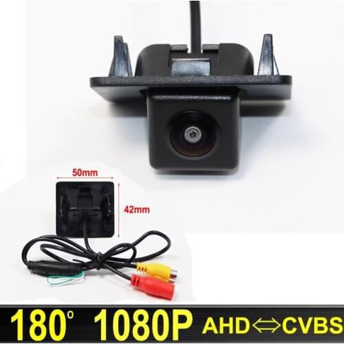 180 Degree AHD 1920x1080P Vehicle Night Vision Car Rear View Parking Backup Camera For Mazda 3 Mazda3 Axela BM Sedan 2014~2018