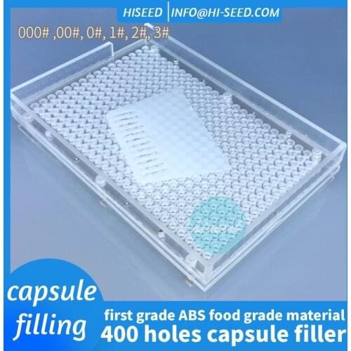 Capsule plate No. 0 No. 1 No. 3 100 hole 400 hole capsule shell filling plate filling powder filling device