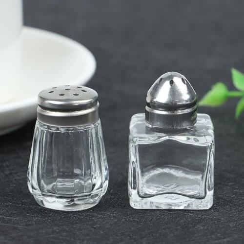 2pcs/set 1/12 Dollhouse Miniature Mini Spice Bottles Jars For Kitchen Party Decor Children Kids Pretend Play Toys