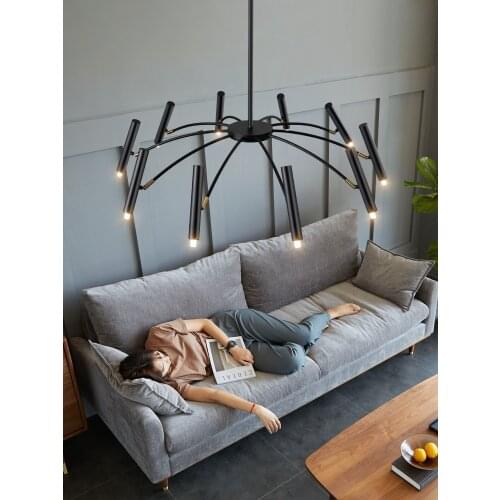 Minimalist Nordic style post-modern minimalist creative high-end light luxury home living room dining room hanging lamps