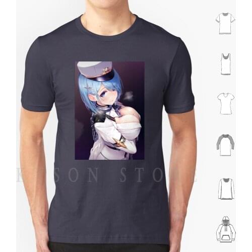 Chapayev-Azur Lane T Shirt Print For Men Cotton New Cool Tee Azur Lane Anime Azur Lane Atago Manga Akagi Enterprise Waifu Azur