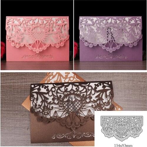 New Cutting Die Scrapbooking Craft Metal Die Cut for DIY Paper Cards Making Valentines Day Wedding DecorativeGreeting card