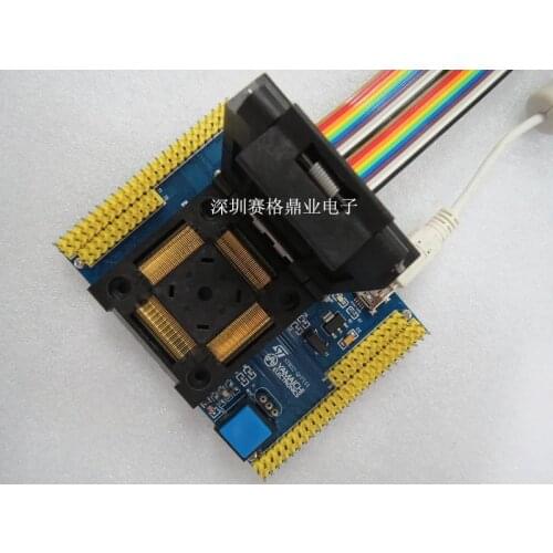 Original YAMAICHI IC Test Seat STM32F STM32f103 Burning Programme STM32 QFP144 Socket Adapter