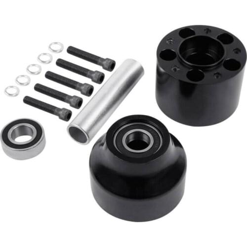 Motorcycle Single Disc Front Wheel Hub Fit For Harley Touring Electra Street Glide Road King Non ABS Models 2008-2021