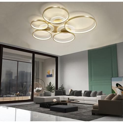 Nordic Modern Chandelier Modern Bedroom Smart APP Living Room LED Ceiling Ceiling Lamp Villa Hotel Ceiling Lamp