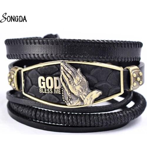 SONGDA Black Bracelets