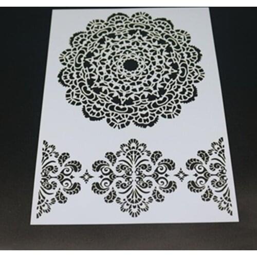 Stencils Bullet Journal Drawing Templates For Crafts DIY Templates Painting Emboss Scrapbooking Album Stencil Reusable Sjabloon