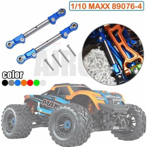 Traxxas 1/10 4S MAXX MONSTER TRUCK-Clockwise / counterclockwise adjustable stainless steel front steering lever Replace #8948