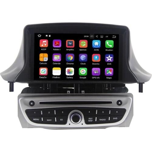 7 inch 1din Android 10.0 car dvd player for Renault Megane 3 Quad core GPS Navigation Car radio multimedia stereo Wifi BT SWC