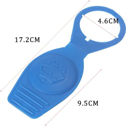 Car Windshield Wiper Washer Fluid Reservoir Tank Bottle Cap for Chevrolet Colorado Cruze Malibu Buick Cascadar Blue 1K0955455
