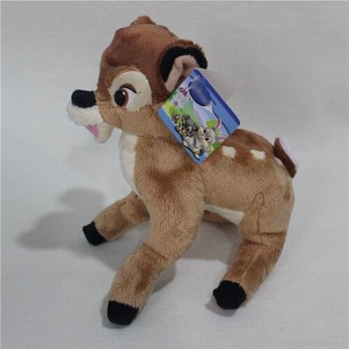 Free shipping 25cm=9.8inch original Little Deer Bambi plush stuffed animal toy birthday gift for children