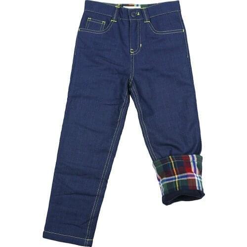 Boys Jeans Fashion Clothes Classic Pant Casual Denim Pants Children Straight Jeans Elastic Waist Jeans Boy Trousers 6Y 7Y 4P0866