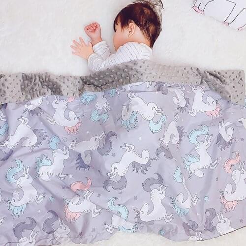 HOUSBAY Baby Fleece Blankets