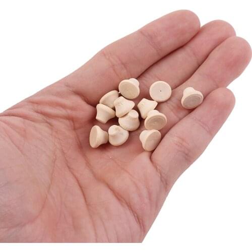 12pcs/lot 1:12 Dollhouse Miniature Wooden Sofa Feet Model Furniture Accessories