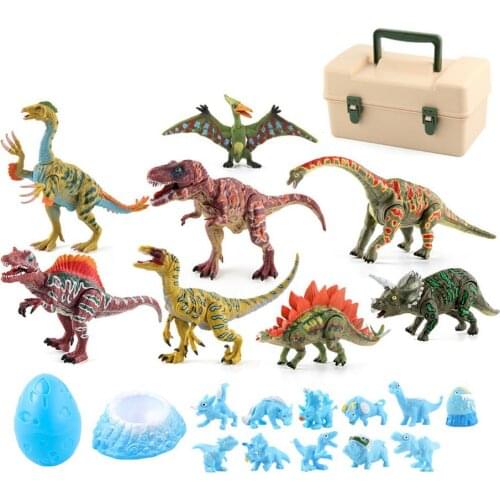 Dinosaurs Toys Set Animal Models For Children Realistic Figures Durable And High-quality Materials Inspire Childrens Creativity
