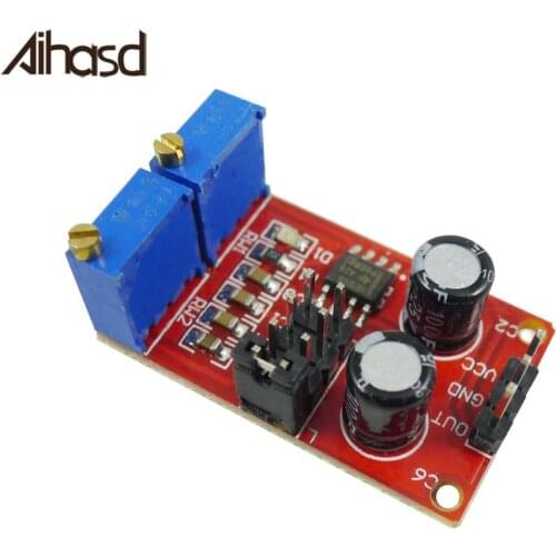 NE555 Pulse Frequency Duty Cycle Adjustable Module Square Wave Signal Generator Stepper Motor Driver
