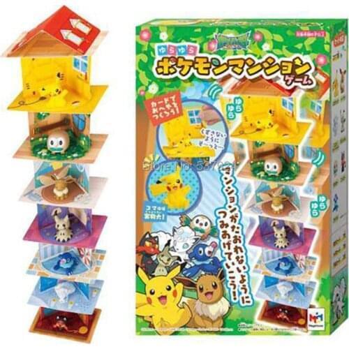 New 70PCS House Pika Eevee Alola Vulpix Mimikyu Litten Rowlet Popplio 2" 5CM PVC Action Figure
