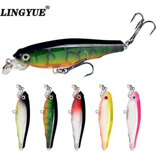 New Arrival 1pcs Fishing Lures Lifelike Minnow Lure 5 Color Hard Baits Artificial Make High Quality Bass Wobblers Fishing Tackle