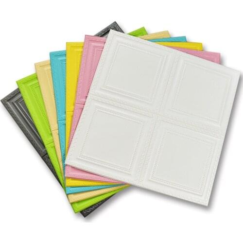 Wallpaper self-adhesive waterproof 3d stereo wall stickers bedroom warm background wall paper rental room living room wall panel