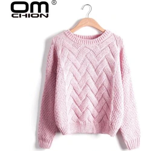 Women's Knitted Pullovers OMCHION China