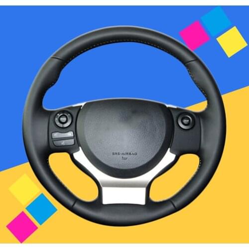 Auto Braid On The Steering Wheel Cover for Lexus IS200t 2016 2017 IS250 2014 2015 IS300 IS350 IS F-Sport CT200 DIY Car Covers