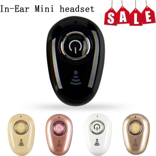 TWS S650 Mini Earphone Smart Bluetooth-compatible Headset Wireless Mini Headset Stereo in-Ear Waterproof Sports Earphone