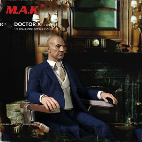 In Stock 1/6 Man Action Figure Doctor X Professor X Xavier Collection Model