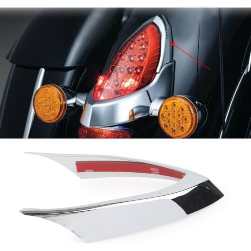Motorcycle Tail Light Top Cover Trim For Indian Chief Classic Dark Horse Vintage Chielftain 2014 2015 2016 2017 2018 ABS Plastic