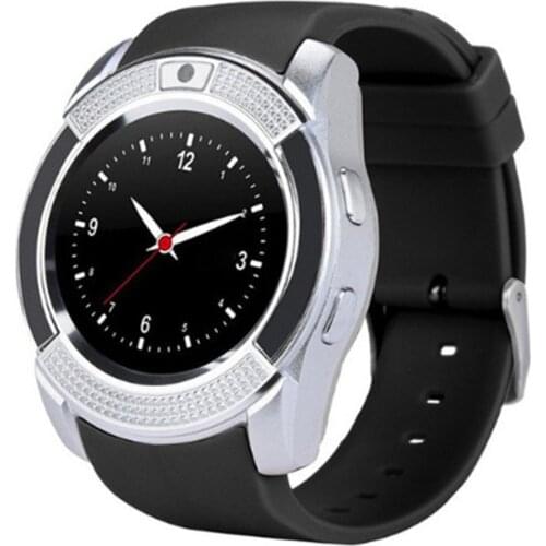 Waterproof Smart Watch Men with Camera Smartwatch Pedometer Heart Rate Monitor Sim Card Wristwatch