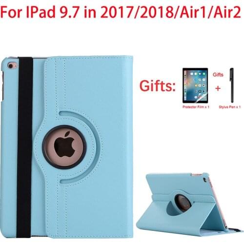 360 Degree Rotating For iPad Air 2 9.7 Case Stand Smart Cover Magnetic Auto Wake Up/Sleep for iPad Air 2 A1566 A1567 Funda Capa