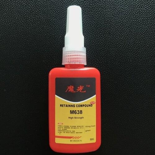 High strength 638 cylindrical parts hold Thai thread locker bearing metal anaerobic sealing glue